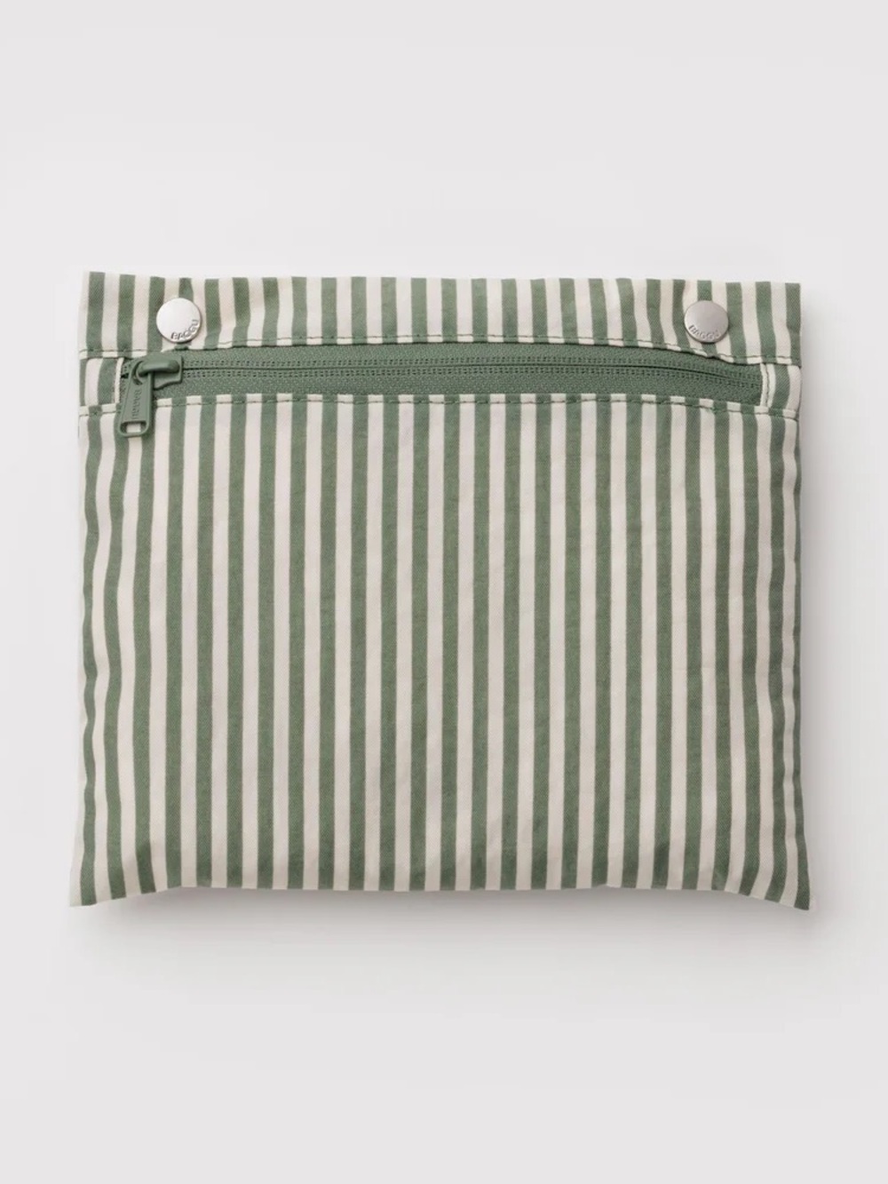 BAGGU Everyday Cloud Bag in Sage Stripe NEW WITH TAGS NWT - Picture 4 of 9